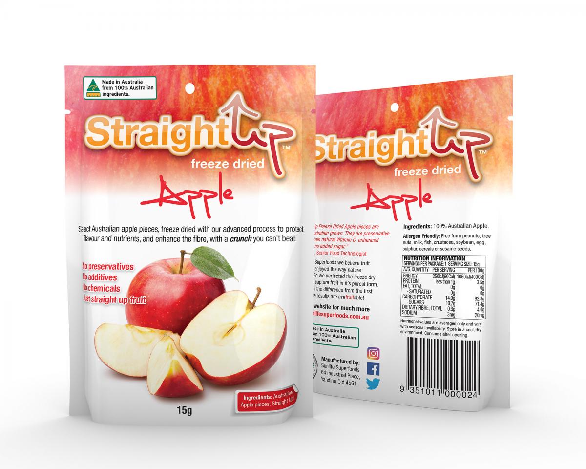 Straight Up Apples