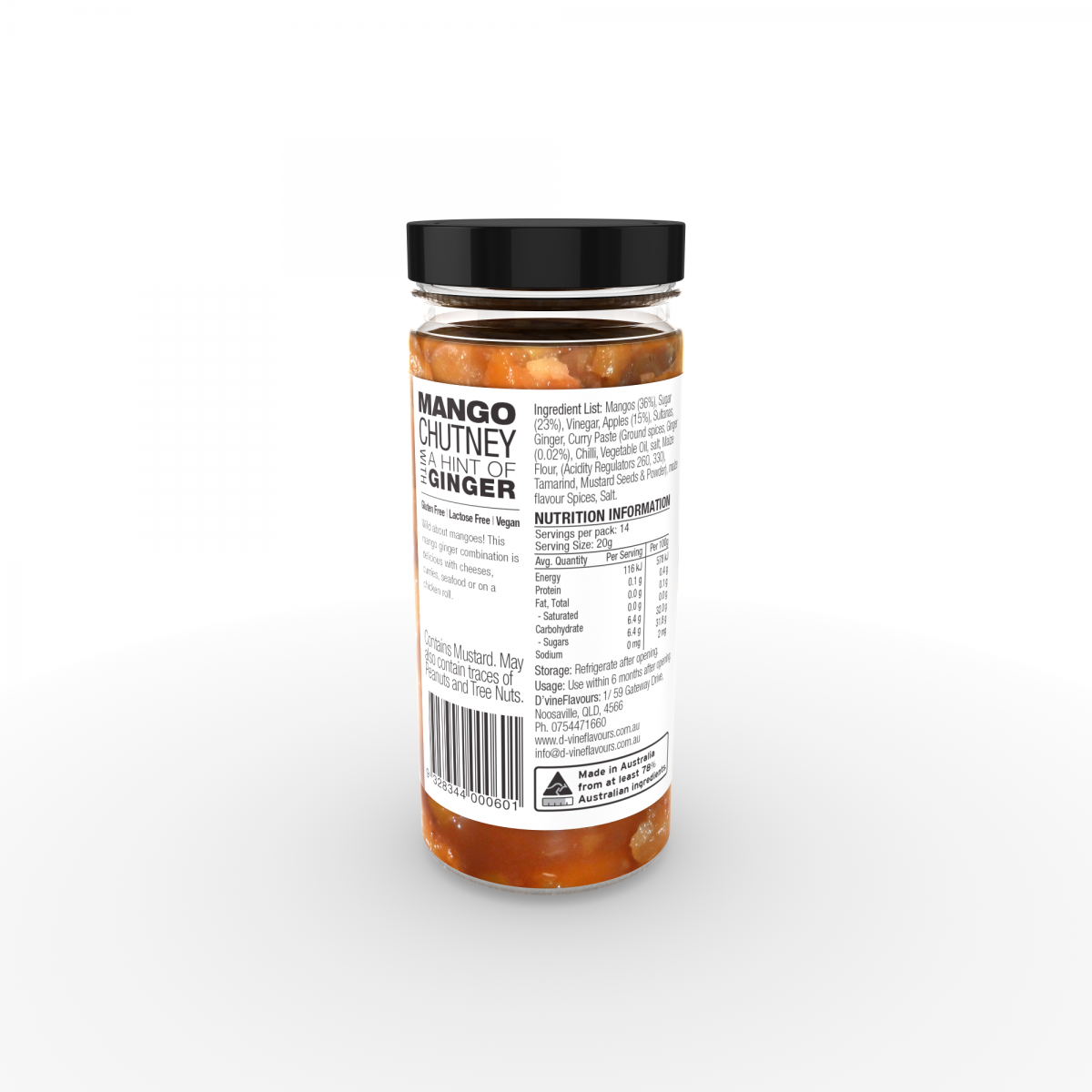 Mango Chutney Back