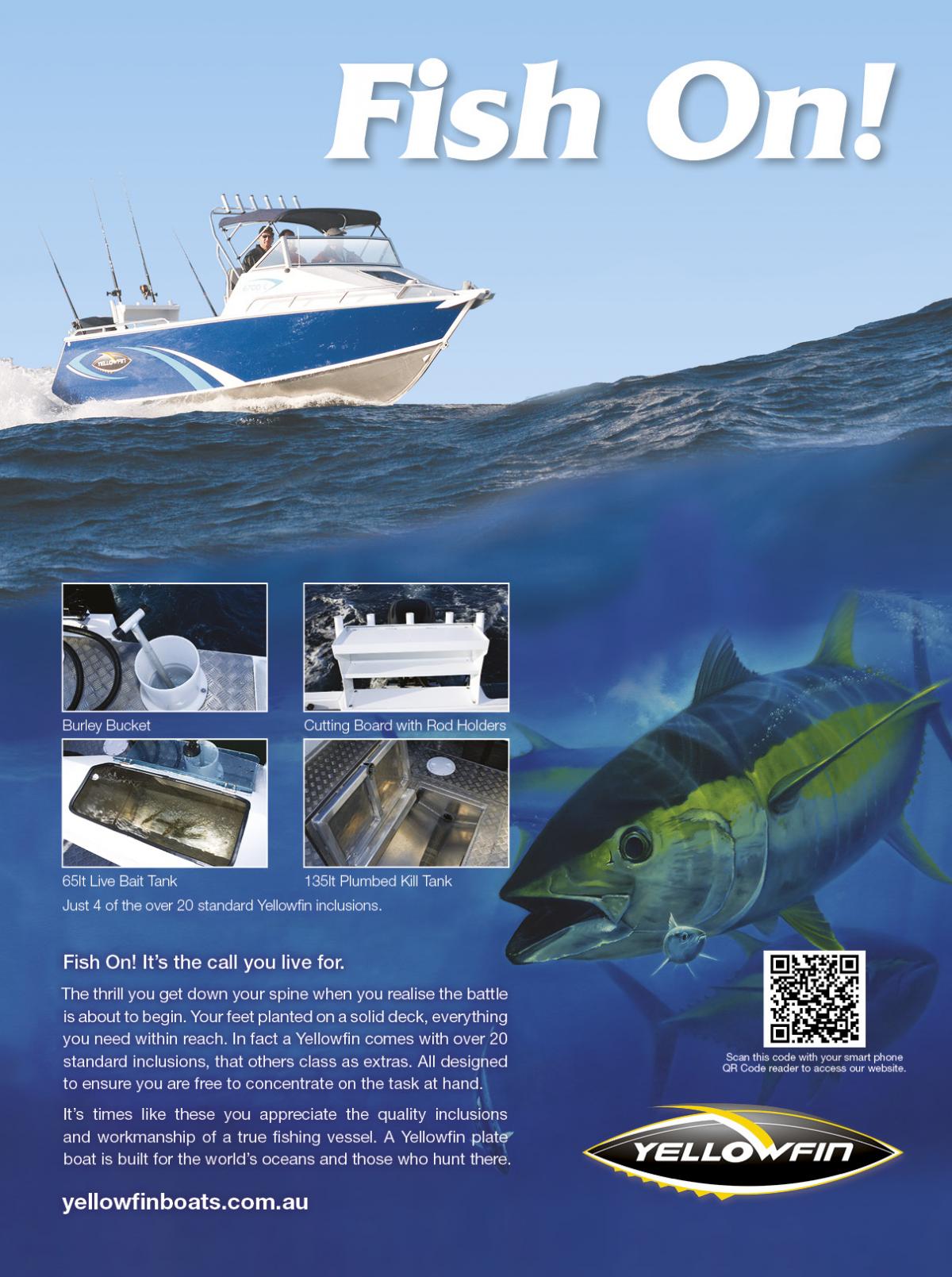 YellowFin Fish On!